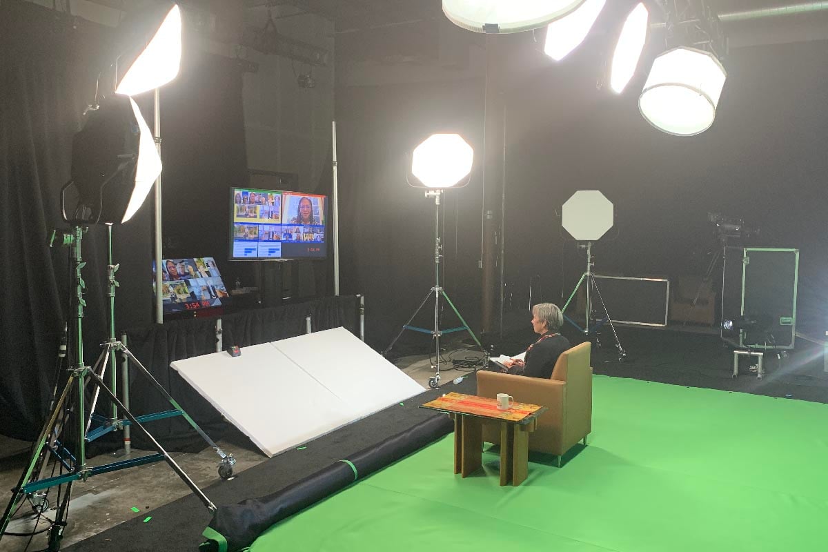 Nobel Conference Green Screen