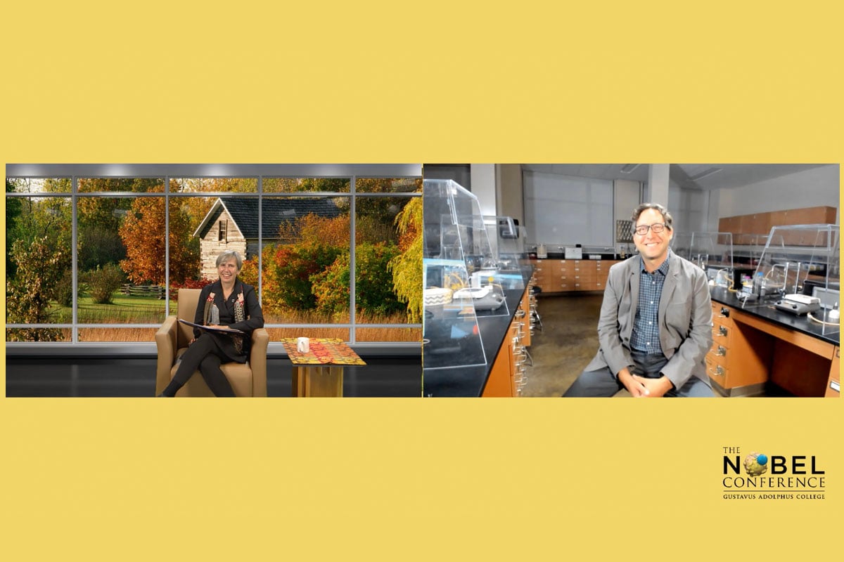 Nobel Conference Live Feed Green Screen