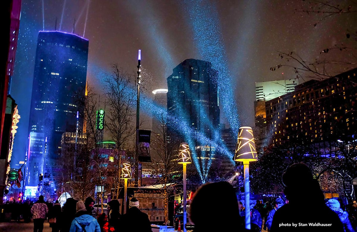 super bowl live nicollet mall