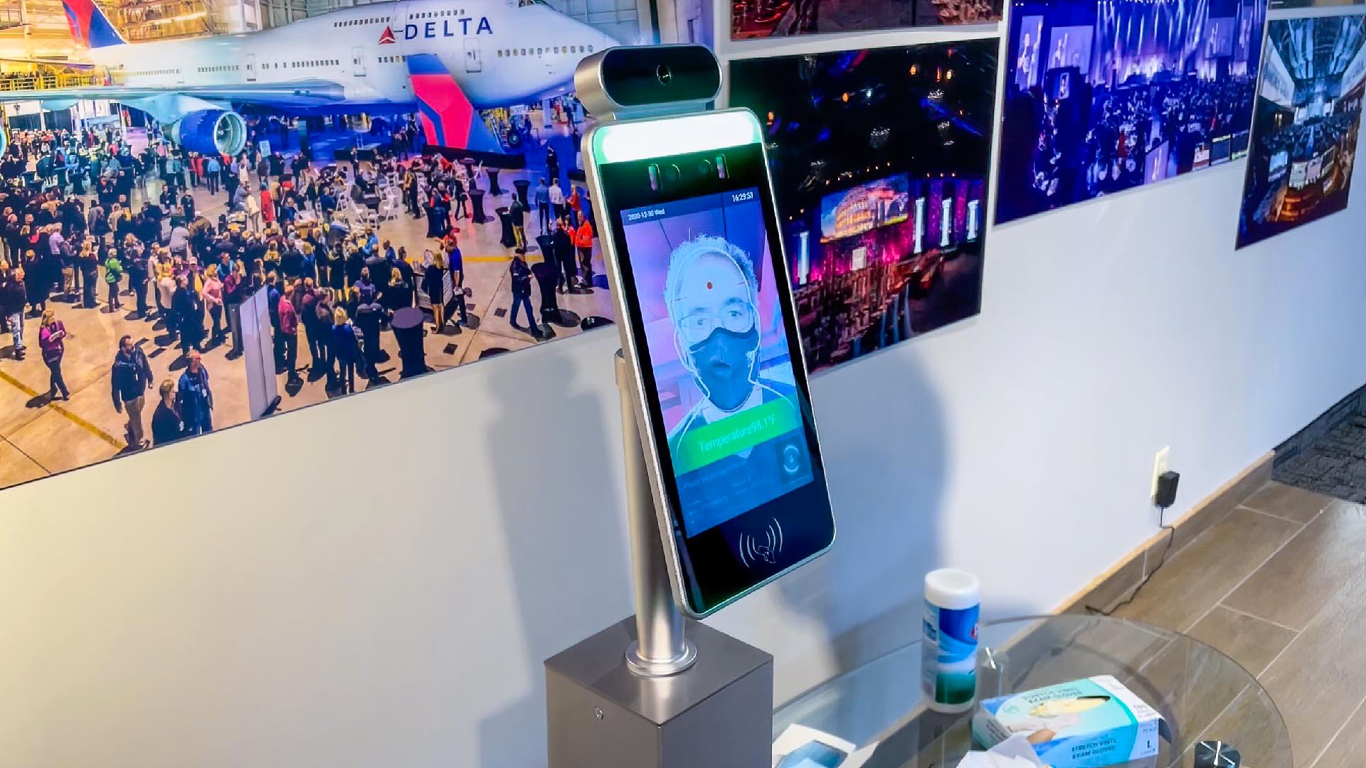 Heroic Temperature Scanner Kiosk